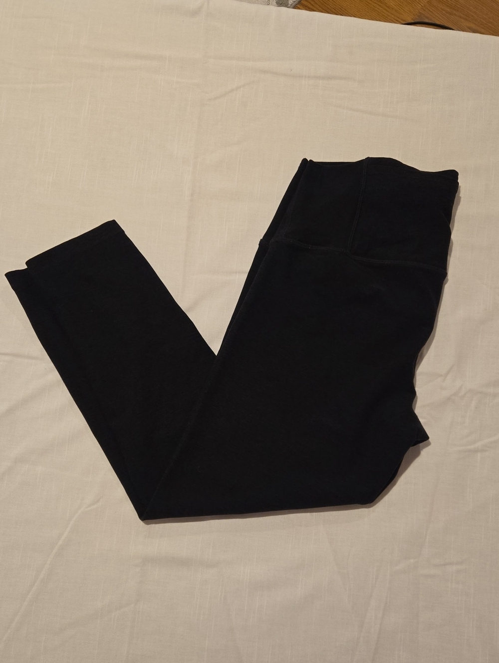 oiselle Lux Life Black High-Rise 3/4 Leggings SIZE 12